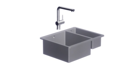 sink - SUBLINE 350/150-U Basalt