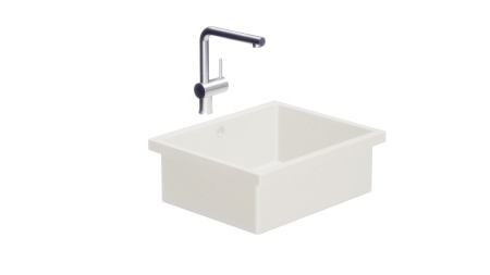 sink - SUBLINE 500-U Magnolia Glossy