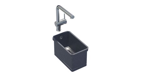 sink - Sink 216 S Square 160x300 Steel bottom PG2