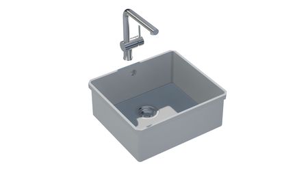 sink - Sink 245 A  Square 450x400 Avonite bottom PG3 - kokoura
