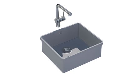 sink - Sink 245 A  Square 450x400 Avonite bottom PG3  - nordic
