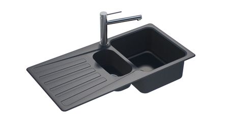 sink - Nova 6S - 935x500 - dřez vpravo - Alumet